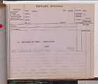 Tiffany Studios Lamp Department Ledger Book, Tiffany Studios (1902–32), pencil and ink on paper, American
