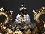 The Adams Vase, Designed by Paulding Farnham (1859–1927), Gold, amethysts, spessartites, tourmalines, fresh water pearls, quartzes, rock crystal, and enamel, American