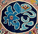 Tapestry with figurative scenes, Tapestry weave, cotton warp and camelid weft; ca. 27 ribs to one inch, Peruvian