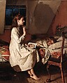 Story of Golden Locks, Seymour Joseph Guy (American (born England), London 1824–1910 New York), Oil on canvas, American
