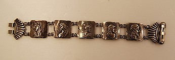 Bracelet, George W. Shiebler & Co.  American, silver, American