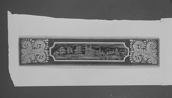 Window Cornice by an unrecorded maker, The Metropolitan Museum of Art