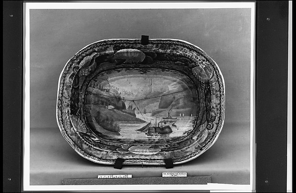 Dish by Enoch Wood & Sons, The Metropolitan Museum of Art