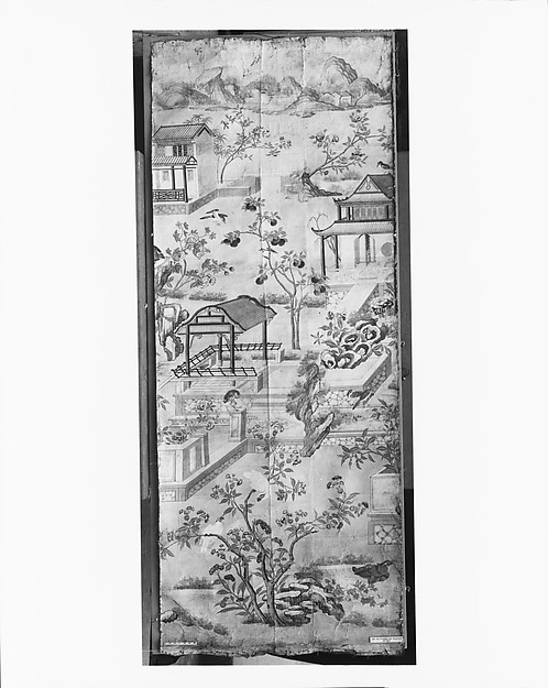Wallpaper Panel, 1700–1730