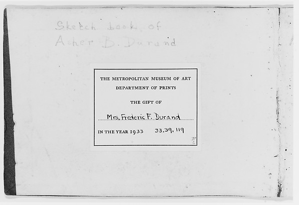 Sketchbook of Landscape and Figure Subjects