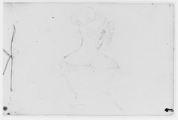 Back of a Woman (from Sketchbook)