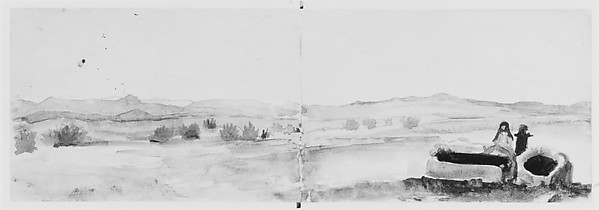 Landscape with Figures, 1904 (from Sketchbook)