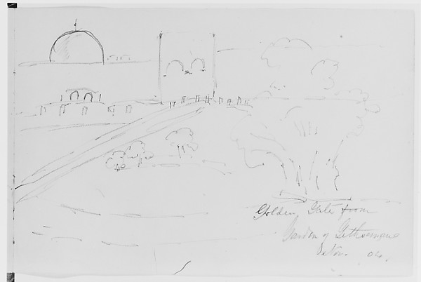 Golden Gate, 1904 (from Sketchbook) by Mary Newbold Sargent, The Metropolitan Museum of Art
