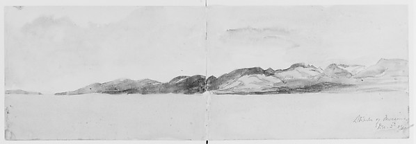 Straights of Messina, 1904 (from Sketchbook)