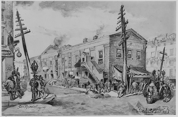 The Old Slip Market — George Reynolds