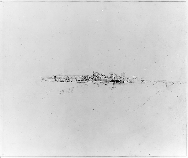 Factories on the Shoreline (from Sketchbook)