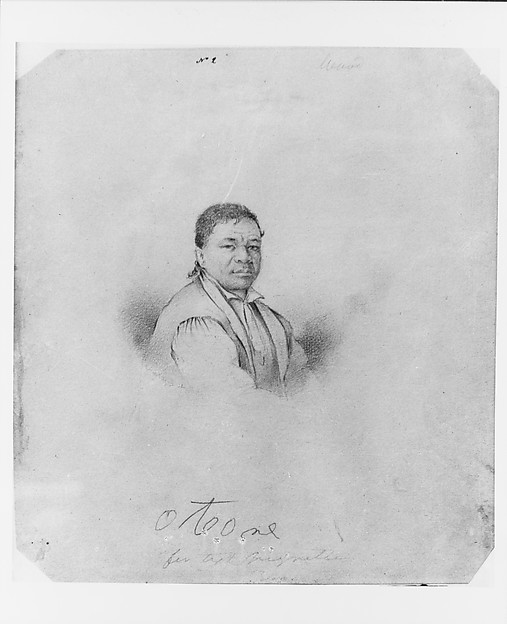 The Tahitian Chief Otore (from McGuire Scrapbook) by Alfred Thomas Agate, The Metropolitan Museum of Art