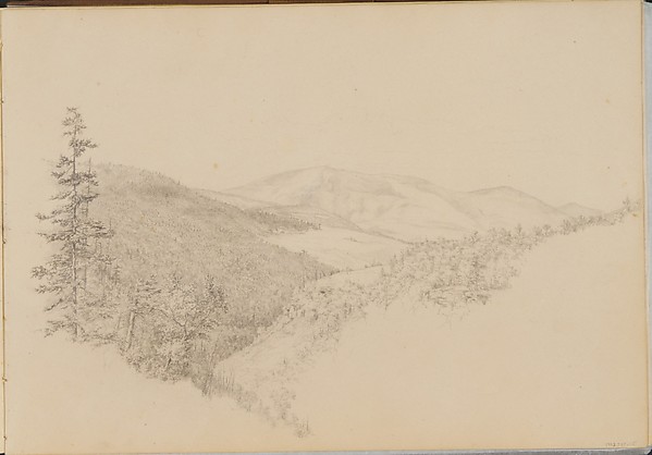 Kauterskill Clove (from Sketchbook of Landscape and Animal Subjects)