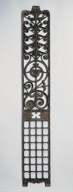 Elevator panel from the Manhattan Building, Chicago, Illinois