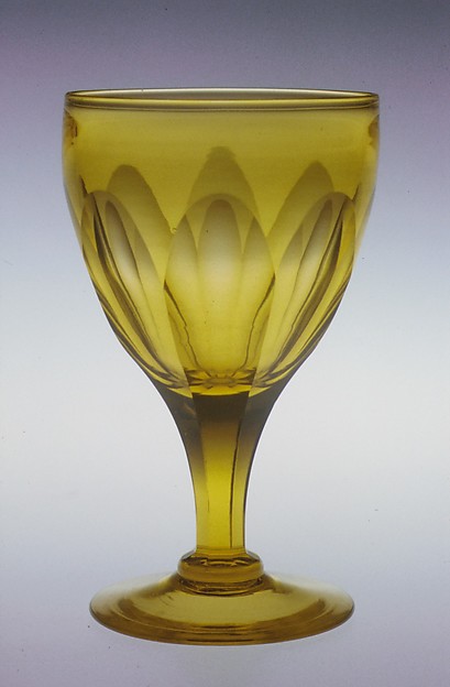 Wine Glass by New England Glass Company, The Metropolitan Museum of Art