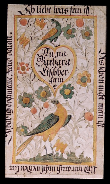 Love Token by an unrecorded maker, The Metropolitan Museum of Art