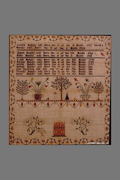 Embroidered Sampler