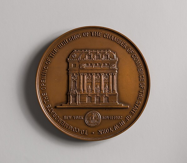 Opening of Chamber of Commerce, New York by an unrecorded maker, The Metropolitan Museum of Art