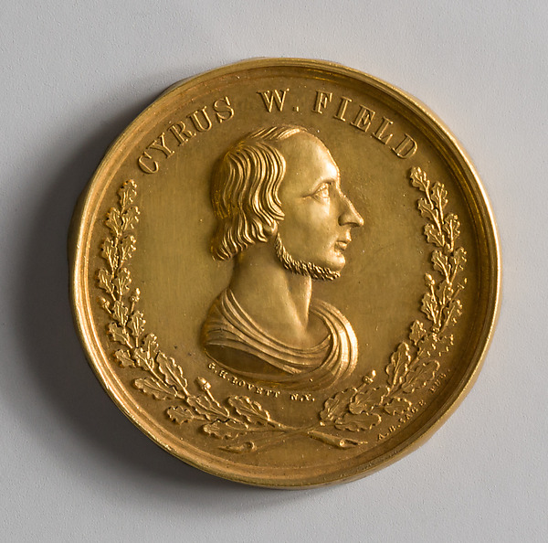 To Cyrus W. Field from New York Friends, for Laying the First Atlantic Cable by George Hampden Lovett, The Metropolitan Museum of Art