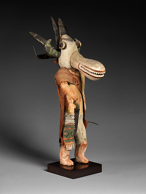 White Ogre Tihu (Katsina Figure), ca. 1900
