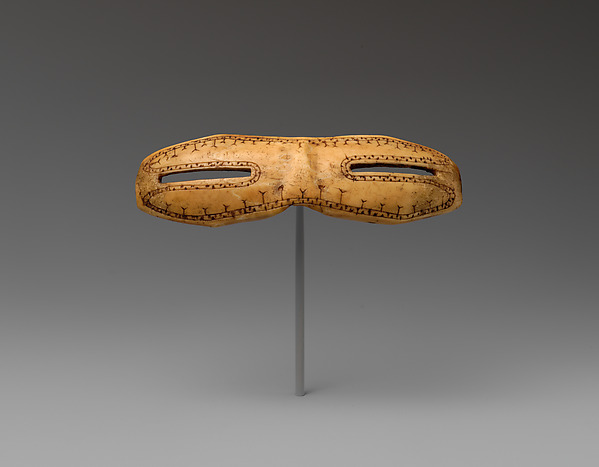 Snow goggles by an unrecorded maker, The Metropolitan Museum of Art