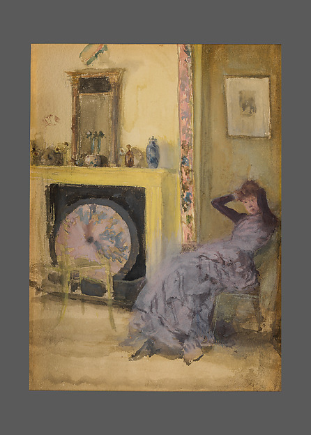 The Yellow Room by James McNeill Whistler