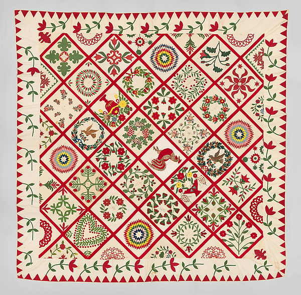 Baltimore Album Quilt Top