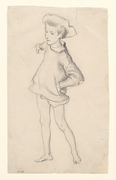 Child, Study for "En Route pour la Pêche" and "Fishing for Oysters at Cancale" by John Singer Sargent, The Metropolitan Museum of Art