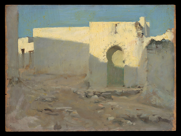 Moorish Buildings in Sunlight