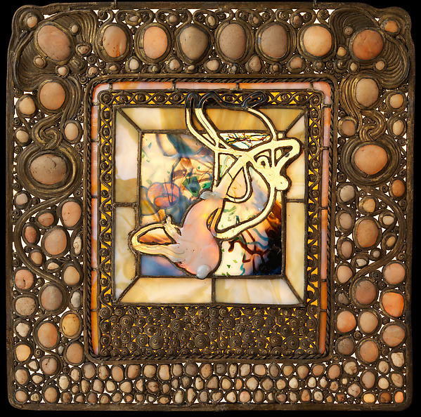 Squash Window with Pebbles