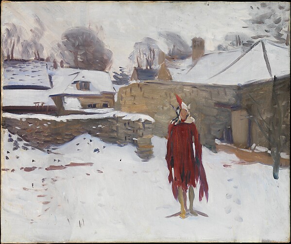 Mannequin in the Snow by John Singer Sargent, The Metropolitan Museum of Art