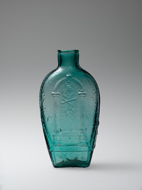 Figured flask