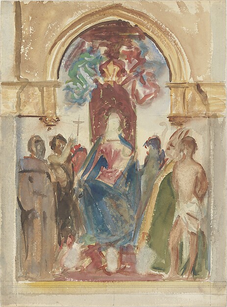 Madonna and Child and Saints by John Singer Sargent, The Metropolitan Museum of Art