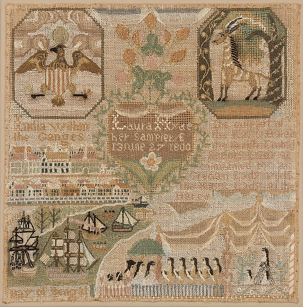 Sampler by Laura Hyde, The Metropolitan Museum of Art
