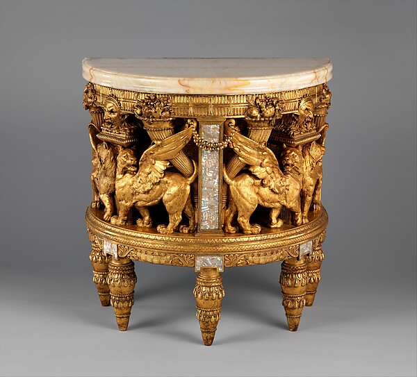 Console from the drawing room of the William H. Vanderbilt House