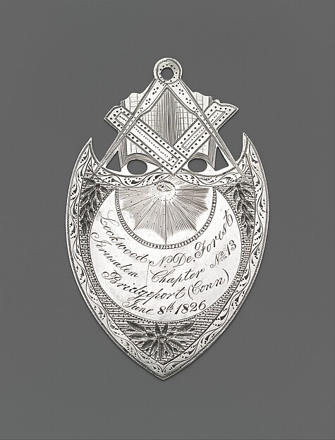 Masonic Medal by C. Foote, The Metropolitan Museum of Art