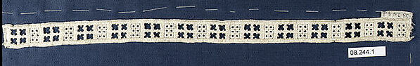 Lace Fragment by an unrecorded maker, The Metropolitan Museum of Art