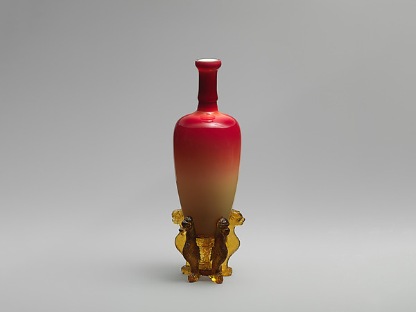 “Morgan Vase” and stand