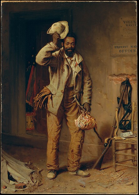 A Bit of War History: The Contraband, Thomas Waterman Wood, 1865