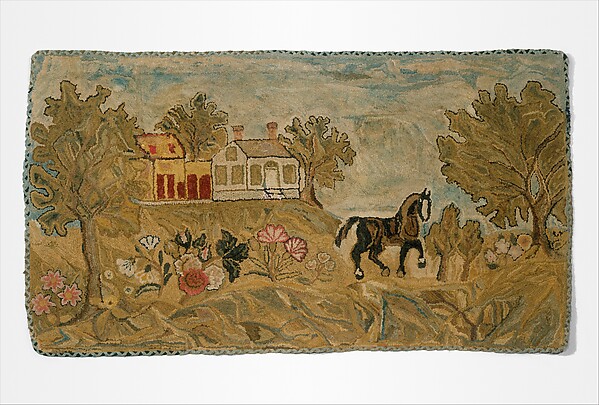 Hooked Rug — Lucy Trask Barnard