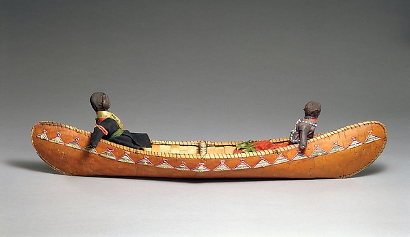 Canoe Model with Dolls by an unrecorded maker, The Metropolitan Museum of Art