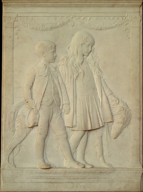 The Children of Jacob H. Schiff, Augustus Saint-Gaudens, 1883–85, carved 1906–7
