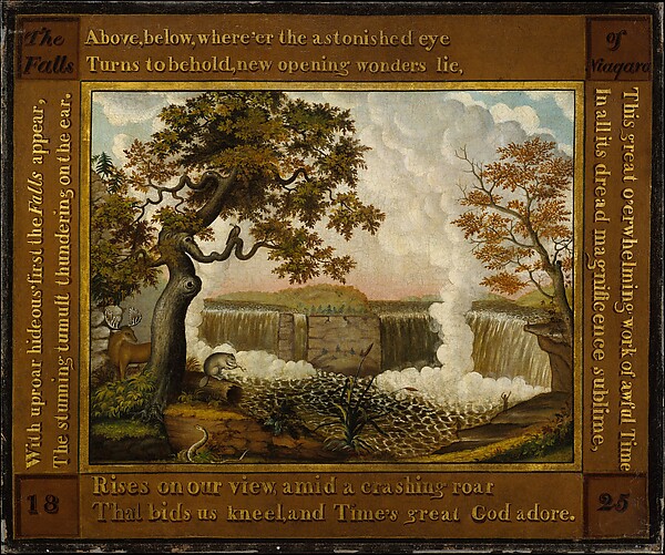 The Falls of Niagara by Edward Hicks, The Metropolitan Museum of Art