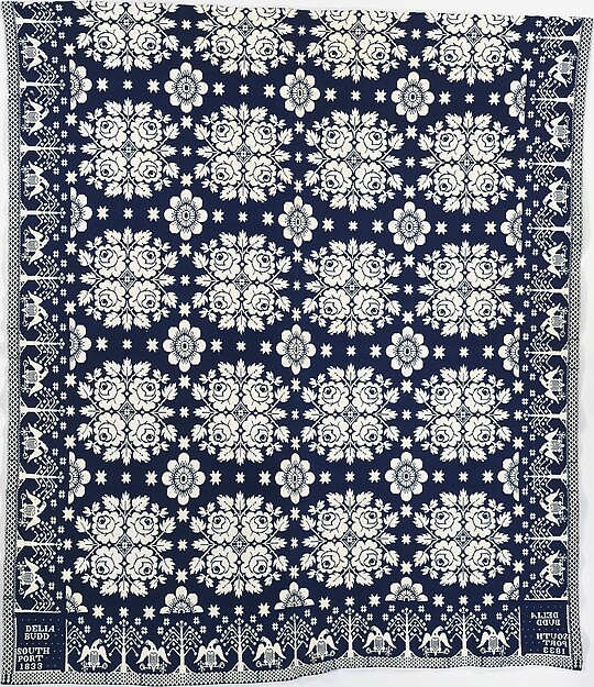 Coverlet by an unrecorded maker, The Metropolitan Museum of Art