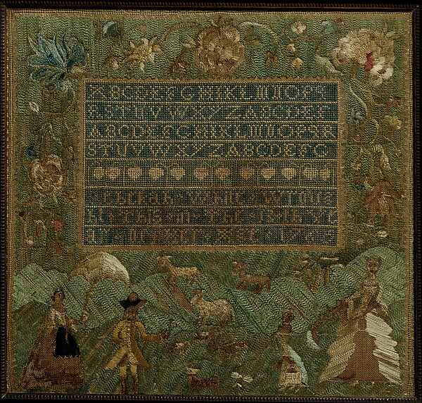 Embroidered Sampler