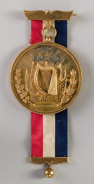 Presented by the Irish Brigade to Brigadier General T. F. Meagher by an unrecorded maker, The Metropolitan Museum of Art
