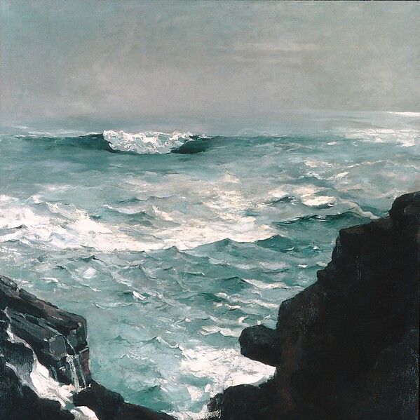 Cannon Rock, Winslow Homer, 1895