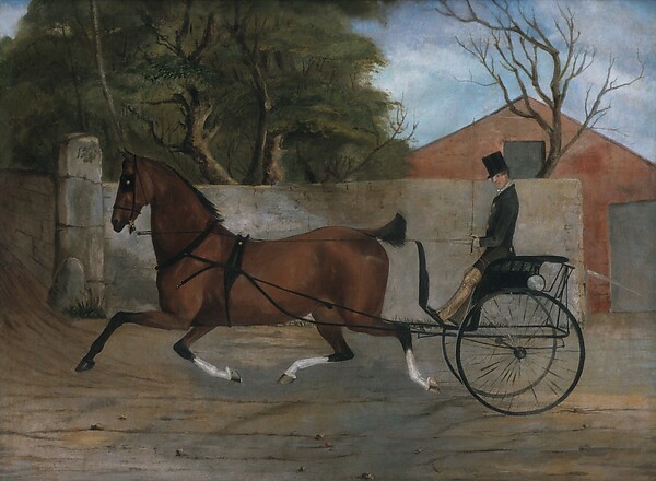 Portrait of a Gentleman in a Carriage by an unrecorded maker, The Metropolitan Museum of Art