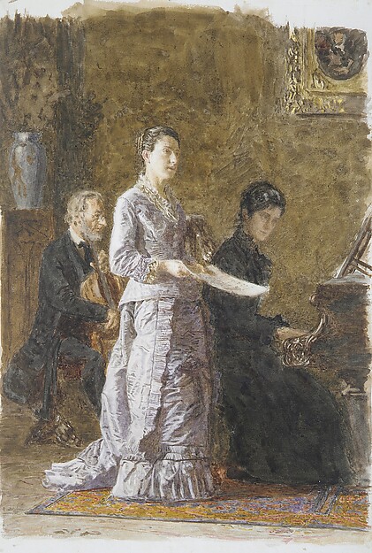 The Pathetic Song by Thomas Eakins, The Metropolitan Museum of Art