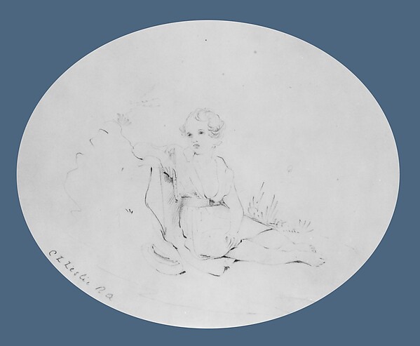 Child in a Landscape (from McGuire Scrapbook)